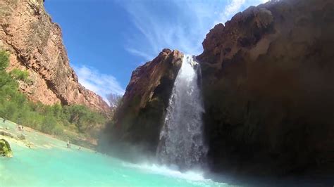 Gopro Arizona Havasupai Waterfall Youtube
