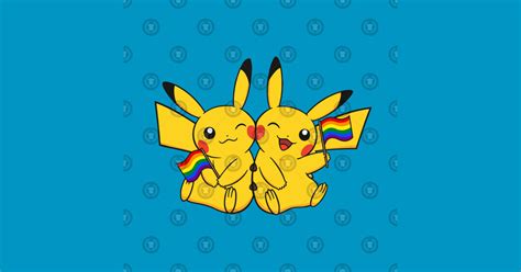 Gay Pride Pikachu Pokemon T Shirt Teepublic
