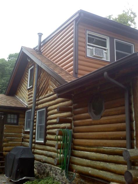 Simulated Log Vinyl Siding Windows Siding And Doors