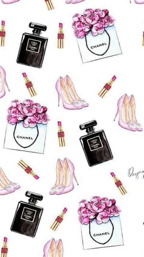 Pin By Ximena Digon On Chanel Illustrations In 2020 Chanel Wallpapers