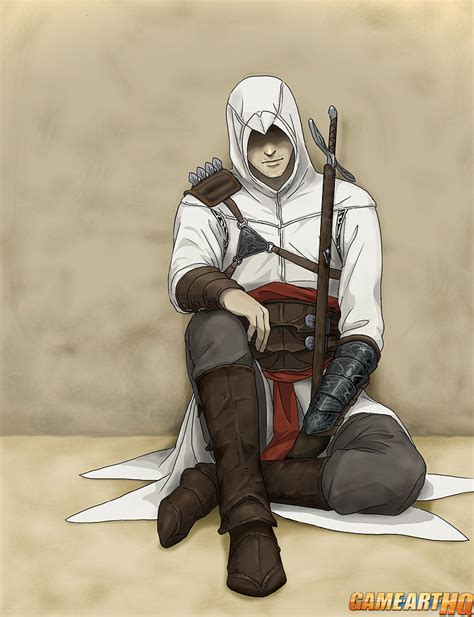 Altaïr Ibn La Ahad from the Assassins Creed Series Game Art HQ