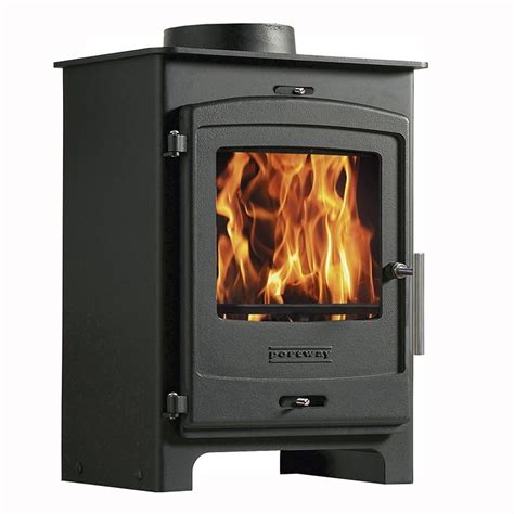 Portway 1 Contemporary Multi Fuel Stove First Choice Fire Places