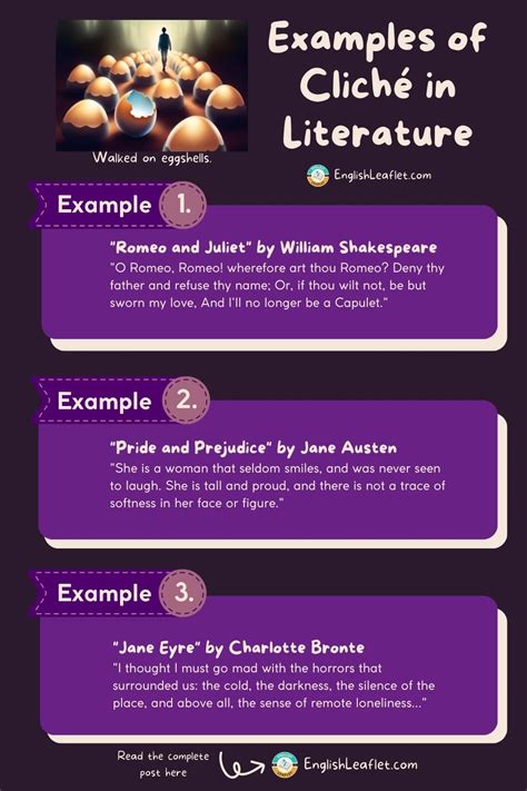 What Is Cliché Examples In Literature Englishleaflet