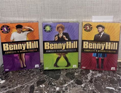 BENNY HILL COMPLETE Unadulterated The Naughty Early Years Set And SEALED PicClick