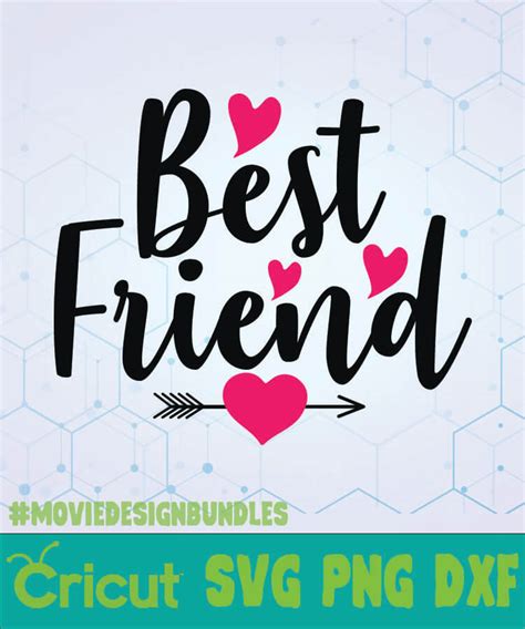 BEST FRIEND SVG DESIGNS LOGO SVG, PNG, DXF - Movie Design Bundles