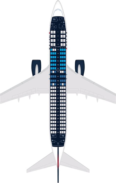 Boeing 737 800 Delta Seating Plan