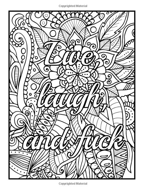 Be F Cking Awesome And Color An Adult Coloring Book With Motivational… Free Adult