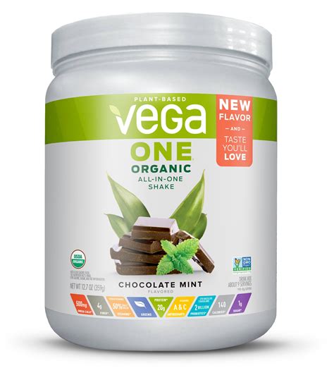 Check spelling or type a new query. Vega One Organic Vegan Protein Powder, Chocolate Mint, 20g ...