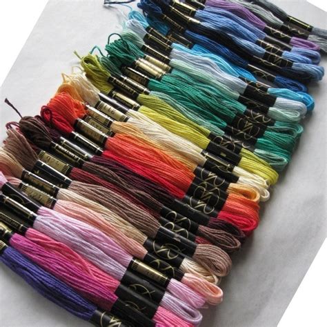 36 Embroidery Threads