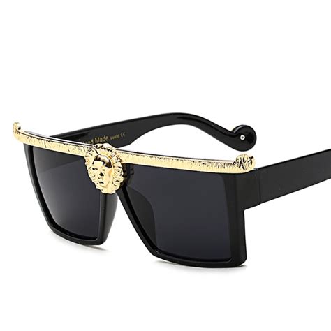 New Fashion Designer Square Sunglasses Women Men Sunglass Luxury Modern