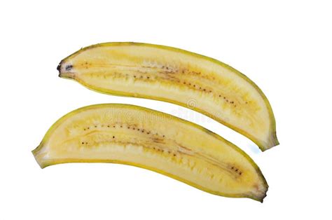 Freshly Sliced Bananas Stock Photo Image Of Ripe Peeled 17360854