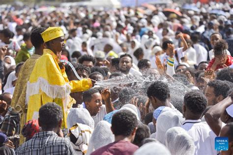 People Celebrate Timket In Addis Ababa Ethiopia Xinhua