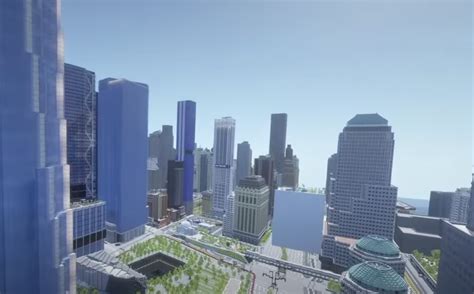 This ‘minecraft New York City Is A 11 Scale Of The Earth To The Game More Than 2700 People