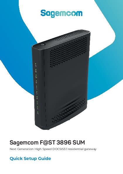 Sagemcom Broadband SAS Device Database