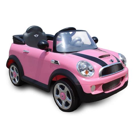 Mini Cooper 6v Pink Ride On Car Target Australia Pink