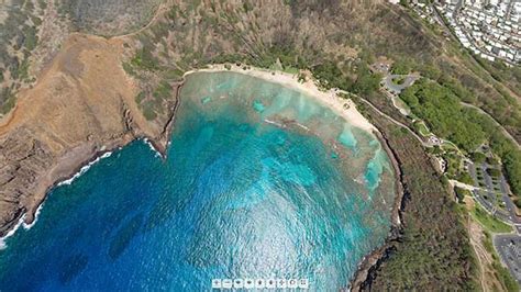 Hanauma Bay Aerial Panorama Click To View Hanauma Bay Kailua Beach