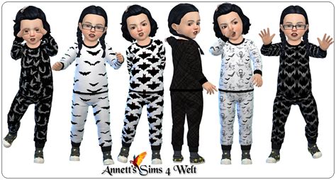 Annetts Sims 4 Welt Toddlers Vampire Jogger