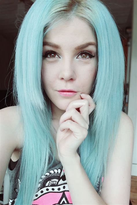 Pastel Blue Hair On Tumblr