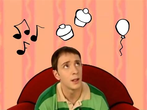 Blues Clues Thinking Time From The Scavenger Hunt Steves Version In Blues Clues