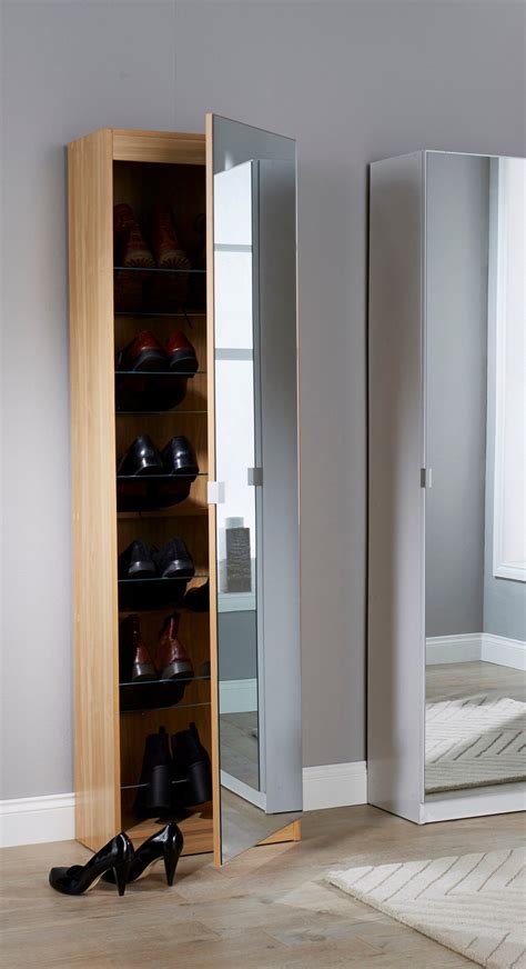 Check out the video below to see how to maximize the functional storage in your bathroom by combining more than one sidler® mirrored medicine cabinet collection with another collection. Mirror Shoe Storage Cabinet in 2020 | Bedroom storage ...
