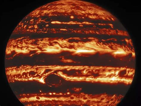 Jupiter Great Red Spot Jupiter Images Under Infrared Ultraviolet