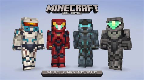 Halo 5 Gets Dlc Minecraft Skins For Xbox