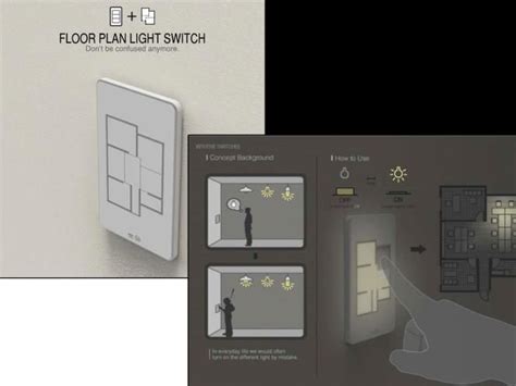 Floor Plan Light Switch © Yanko Design Light Switch Floor Plans