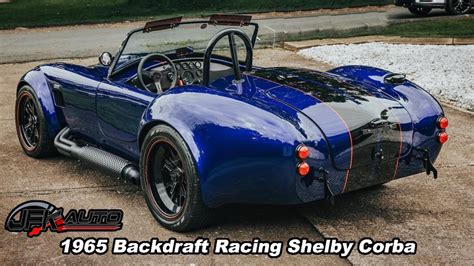 Baddest 1965 Backdraft Racing Shelby Cobra Jfk Auto Youtube