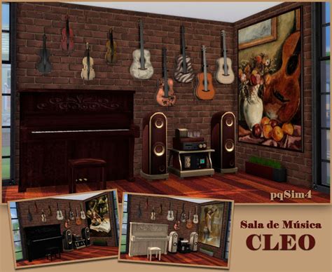 Cleo Music Room By Mary Jiménez At Pqsims4 Sims 4 Updates