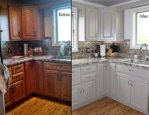 Kitchen painting kitchen cabinets white painting kitchen. Kitchen Cabinets Painted White Before And After 34 ...