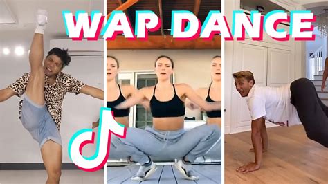 Wap Dance Tiktok Challenge Compilation Cardi B Wap Feat Megan Thee Stallion Youtube