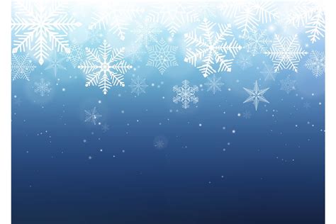 Background Blue Snowflakes Winter Christmas Wallpaper Largest