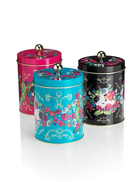 These Tea Coffee And Sugar Tins Will Be A Stylish Addition To Your