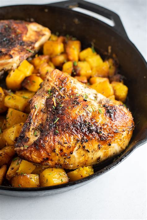 Roasted Chicken Breast With Butternut Squash Kitchen Swagger