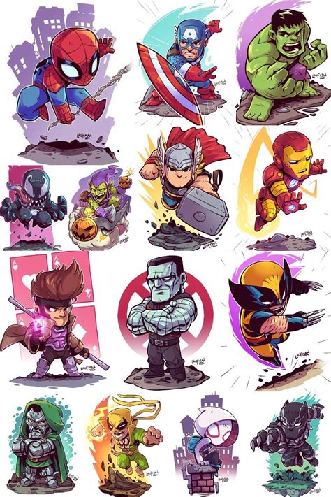 More images for avengers cartoon characters » Pin on Cute Comic Characters