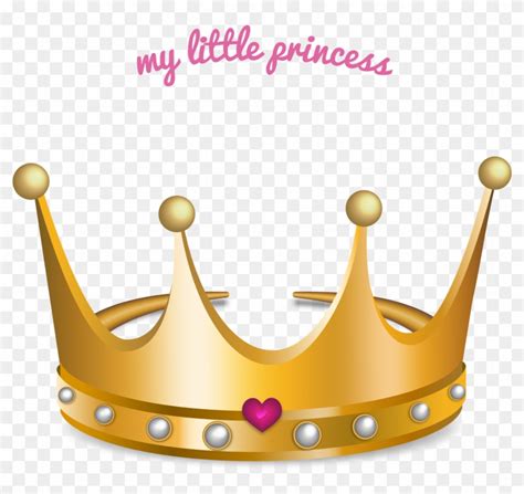 Princess Crown Gold Teeth Drawing Gold Princess Crown Vector Free