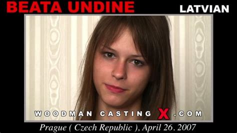 BEATA UNDINE All Girls In Woodman Casting X