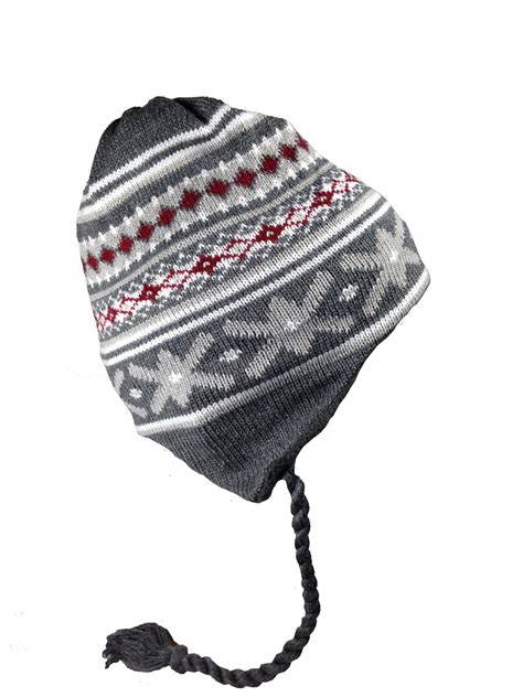 Winter-Hats Boys Fleece Lined Peruvian Hat - Wholesale Resort Accessories png image