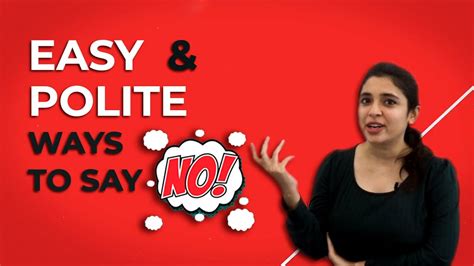 How To Say No In English Easy And Polite Ways To Say No English