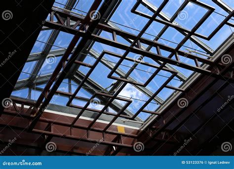 Modern Skylight Framework Stock Photo 17033118