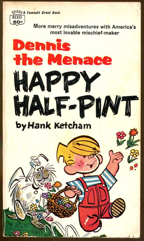 Dennis The Menace Happy Half Pint By Ketcham Hank Vg Paperback 1962