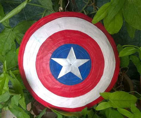 Diy Captain Americas Shield 7 Steps With Pictures