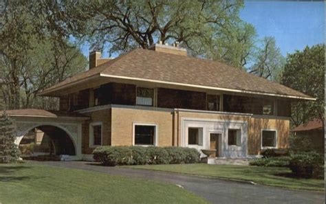The William H Winslow House And Stable River Forest Il