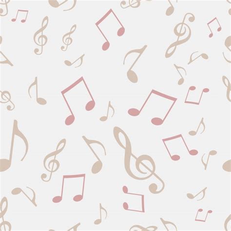 Musical Notes Seamless Stock Vector Image By ©tumanchik 2557396