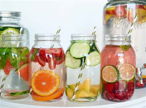 Spa Fruit Infused Detox Water Modern Honey