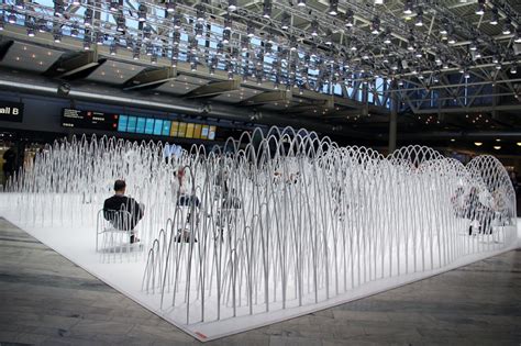 Nendos Snow Capped Mountain Installation At Stockholm Furniture Fair
