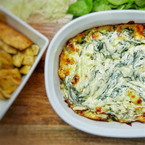 Cheesy Spinach Dip Dude That Cookz