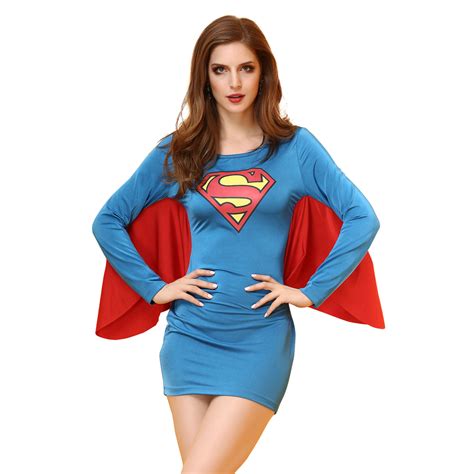 Buy Superman Sexy Costume Women Halloween Costume