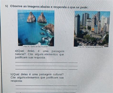 Observe As Imagens Abaixo