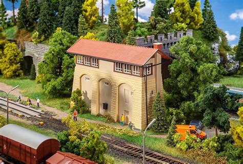 Erlebniswelt Modellbahn Faller H Stellwerk Mit Sandsteinsockel My Xxx